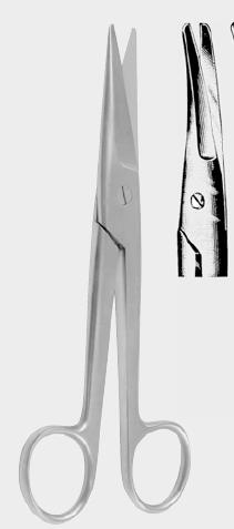 Ножиці МАЙО-НОБЛ (MAYO NOBL), прямі, 16,5 см (cm)